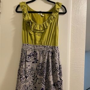 Anthropologie Maeve seaside fields dress